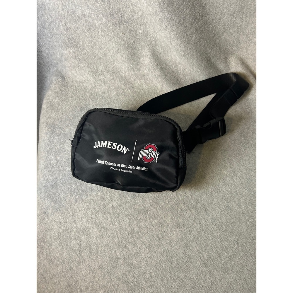 Jameson Ohio State Buckeyes Belt Bag Fanny Pack Rally Towel & Football Set Black